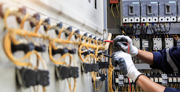 Professional Electrician technician working in Lake Park, FL